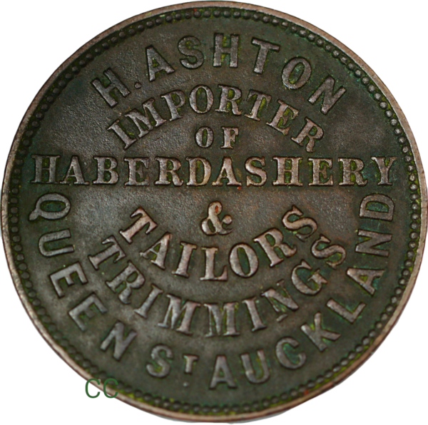 Aston haberdashery token auckland