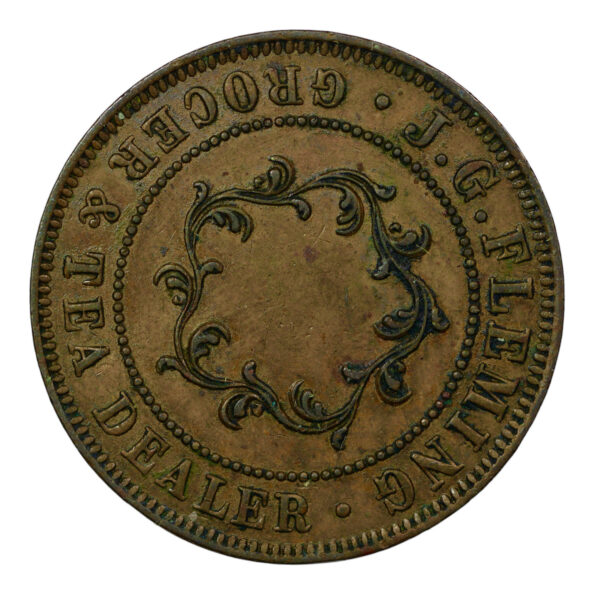 Tasmania token 1874