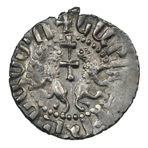 Ancient european silver tran coin from Armenia