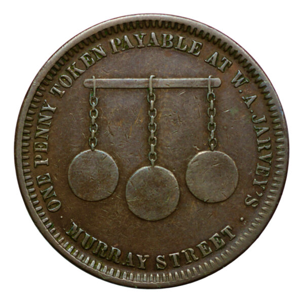 Tasmania merchant token 1860