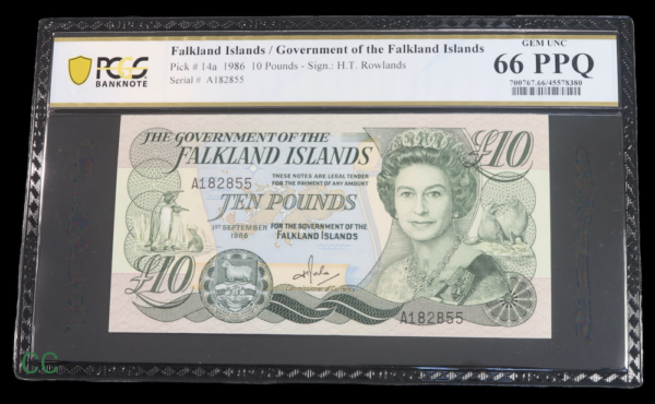 Falklands 20 pounds 1984