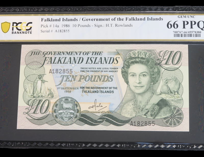 Falklands 20 pounds 1984