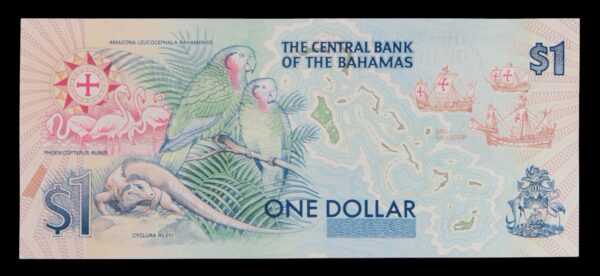 Bahamas dollar 1992
