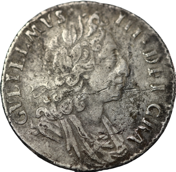 William third sixpence 1697