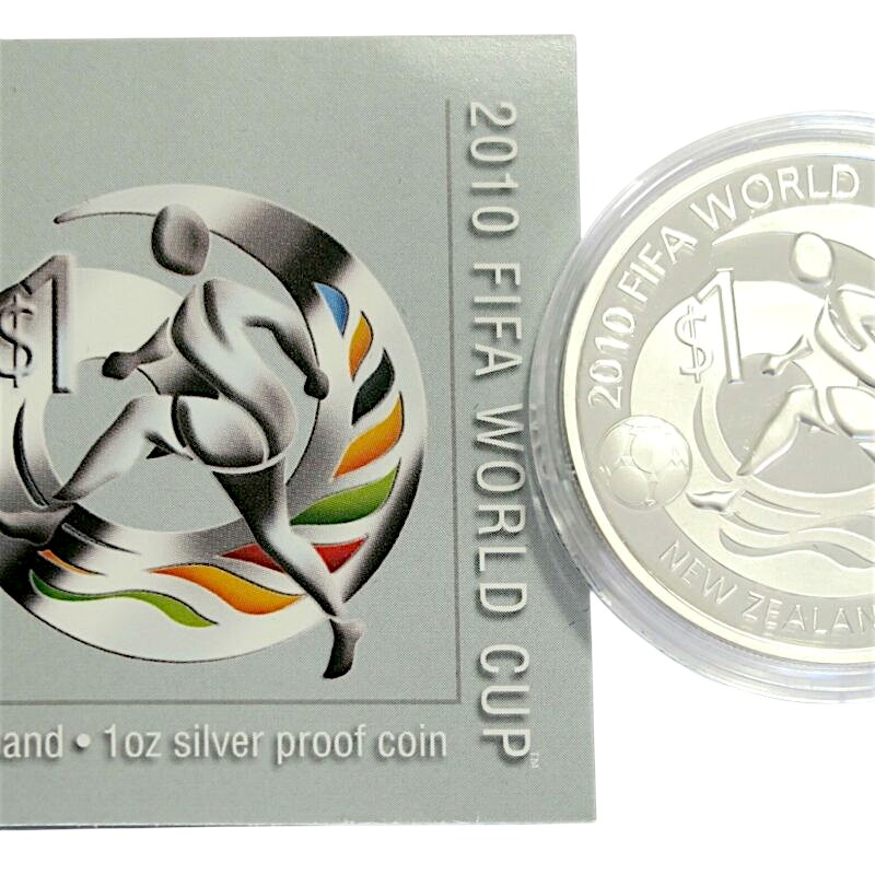 Fifa football World Cup nz comemorative coin 2010