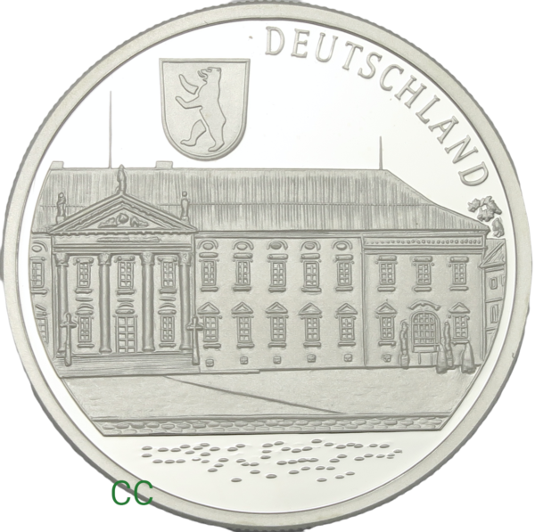 Germany ten euro 1996