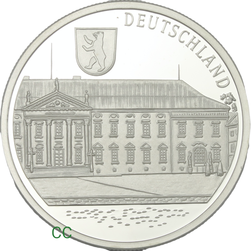 Germany ten euro 1996