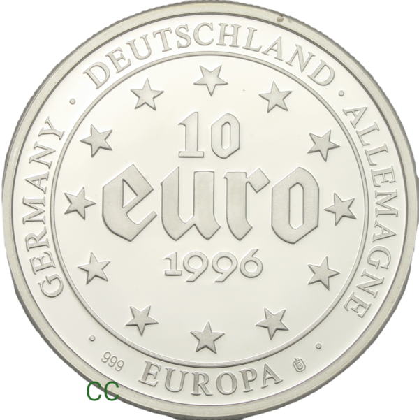 Germany 10 Euro 1996. Sold. - Image 2