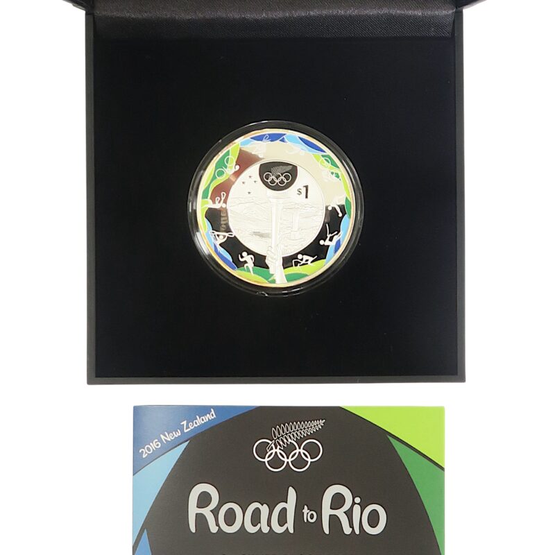 Rio olympics silver coins 2016