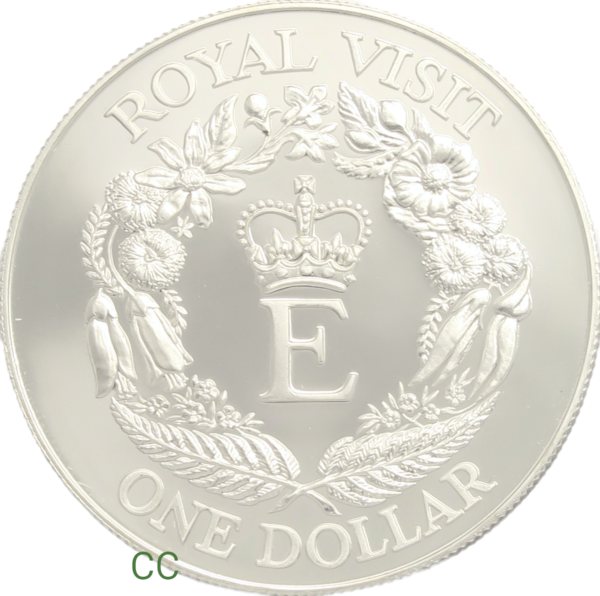 Royal visit proof coin