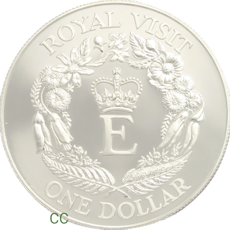 Royal visit proof coin