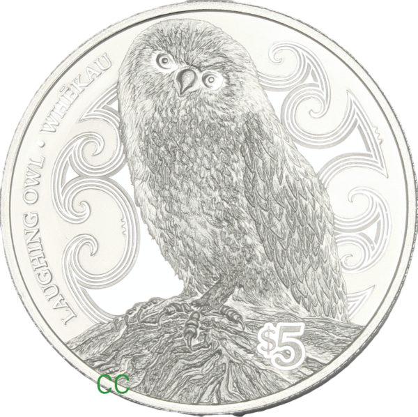 Laughing owl coin 2017
