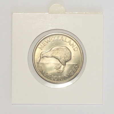 Florin cardboard coin holder
