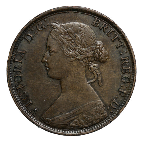 1862 halfpenny