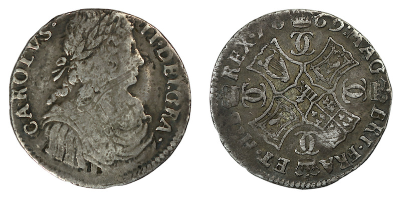 Scottish merk 1670