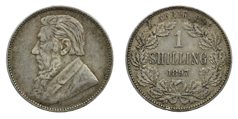 South african shilling 1897
