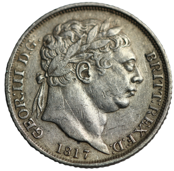 Sixpence 1817