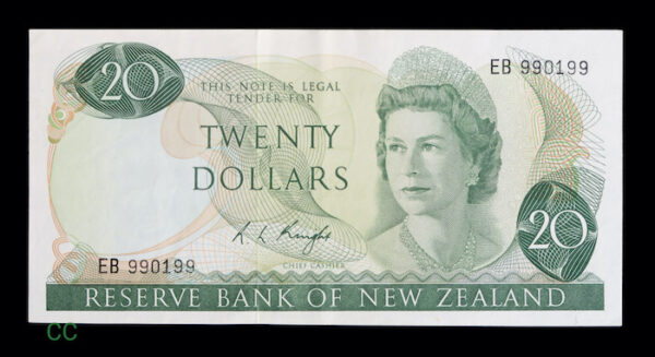 New zealand 20 dollars