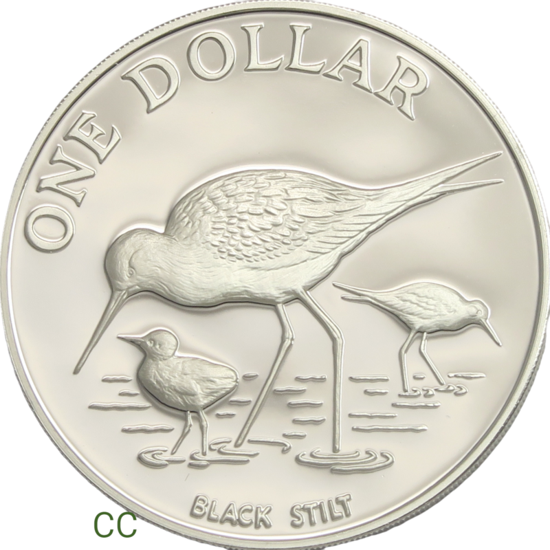 1985 Proof dollar