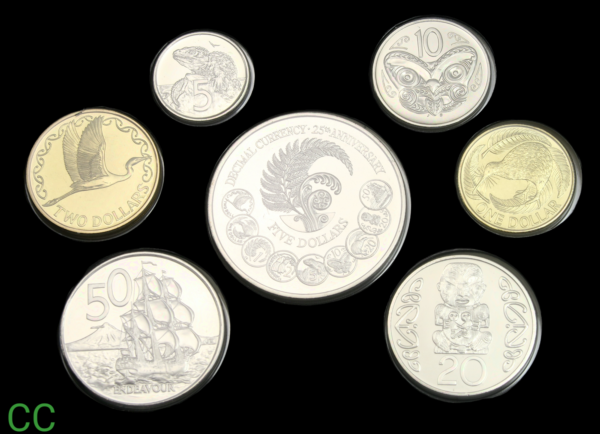 Silver anniversary 1992 coin set