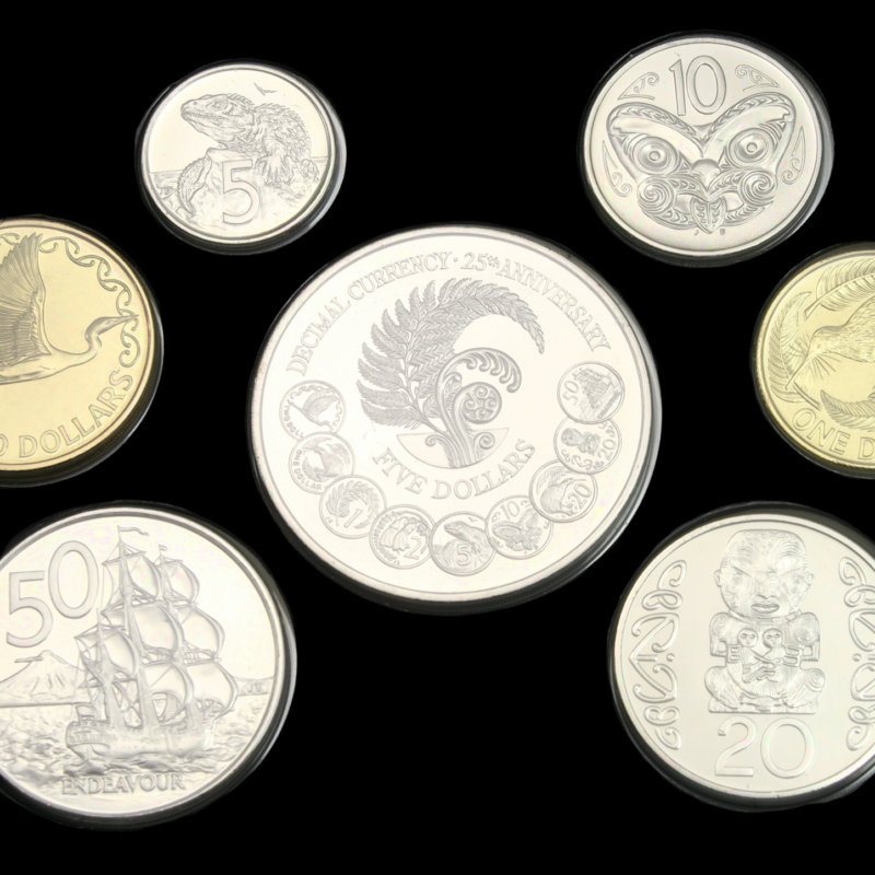 Silver anniversary 1992 coin set