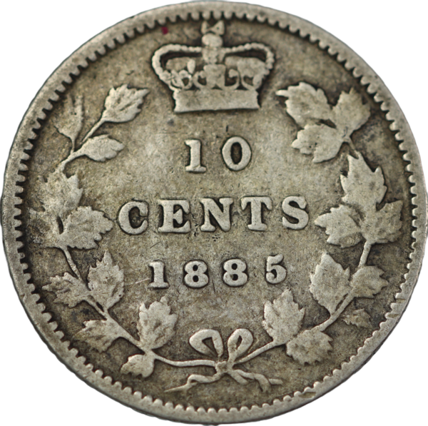 Scarce date ten cent 1885