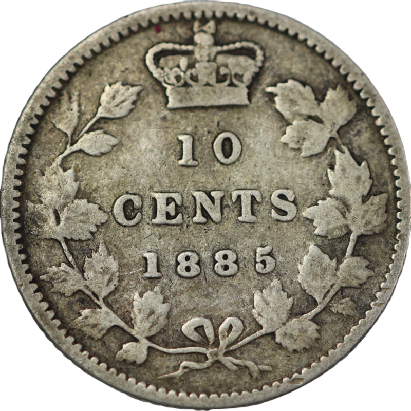 Scarce date ten cent 1885