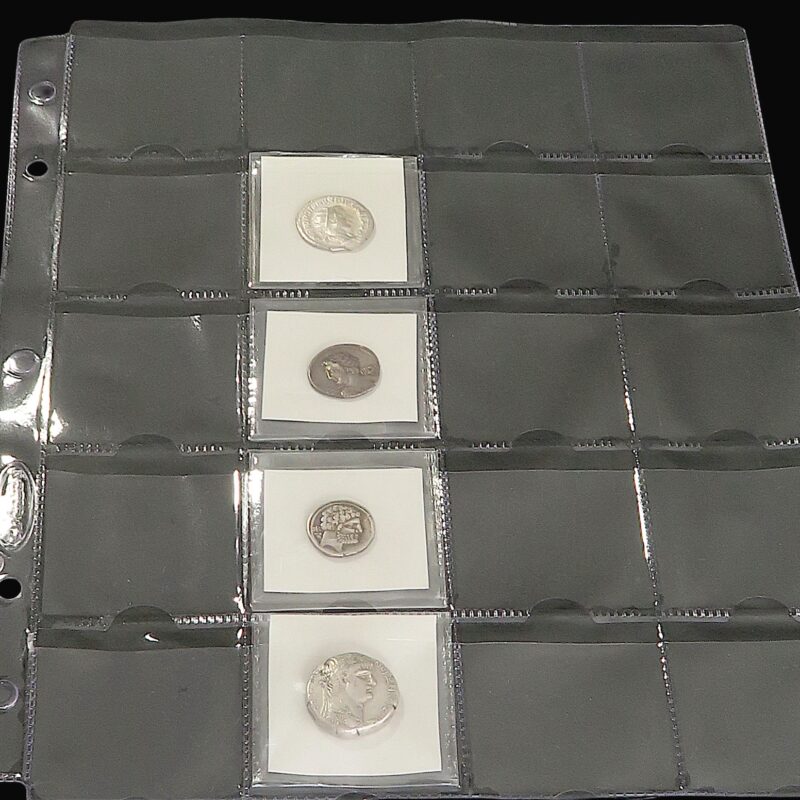 Coin pages for 20 coins
