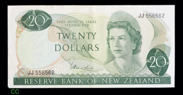 Twenty dollars zealand