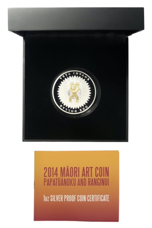 Maori arts proof coins