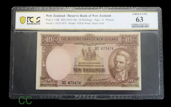 Wilson 10 shilling note