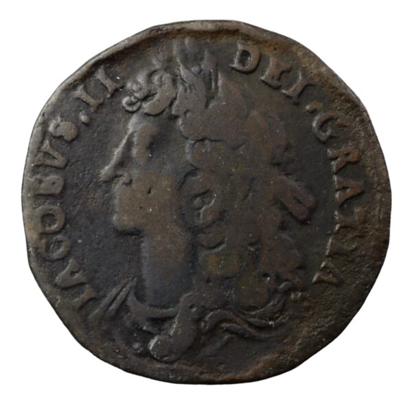 James the second halfpenny 1686