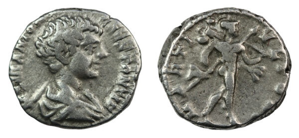 Caracalla denarius a d 86