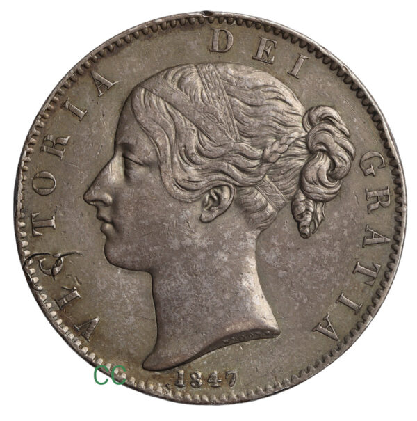 Victoria crown 1847