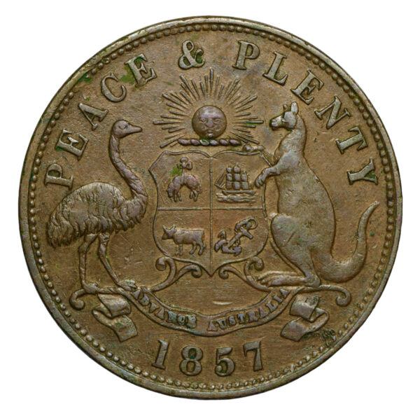 Australian hanks and company token 1857