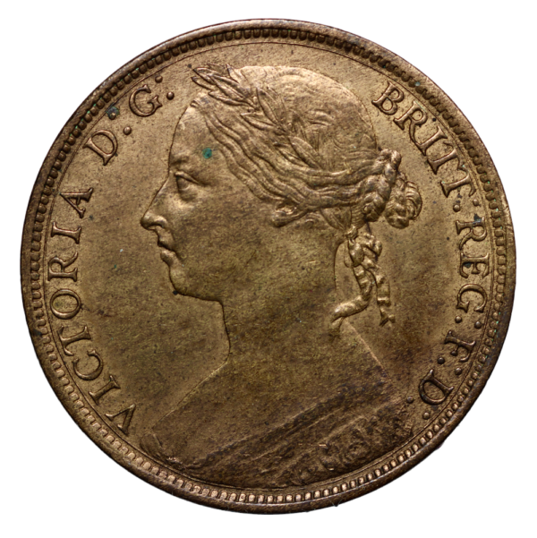 British penny 1887
