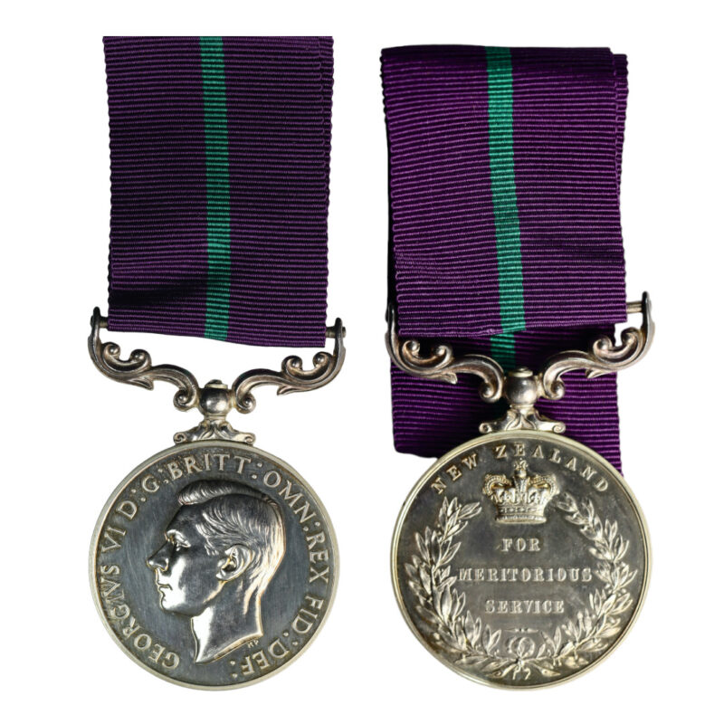 New zealand meritorious medal