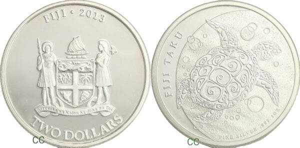 Silver bullion coins