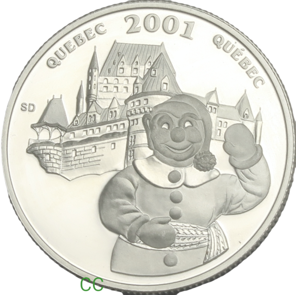 Canada silver 5o cent 2002
