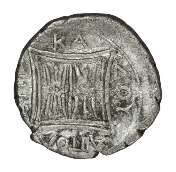 Greek drachma apollonia gardens of king alkinous