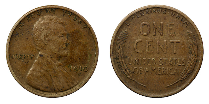 Lincoln cent 1910s
