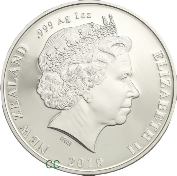 Takahe 5 dollar coin 2019