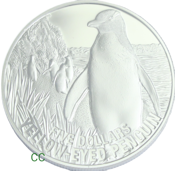 Yellow eyed penguin coin