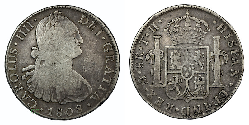 Mexico 8 reals 1808