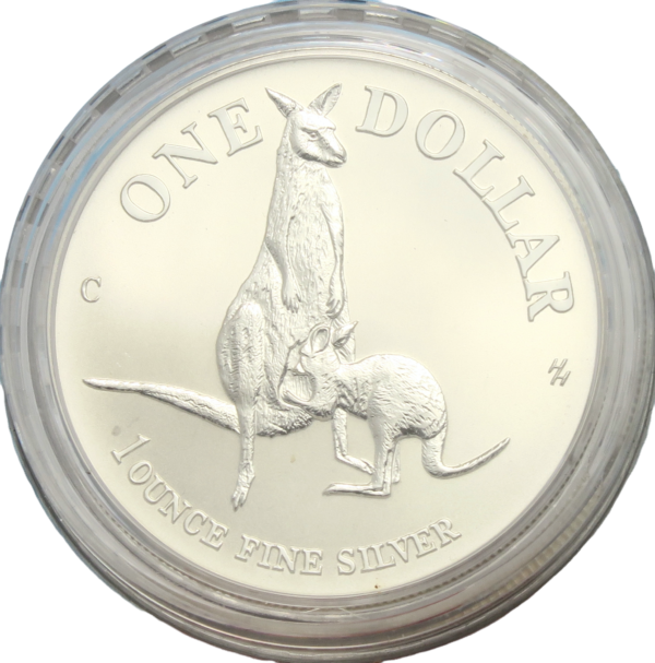 Australia silver kangaroo
