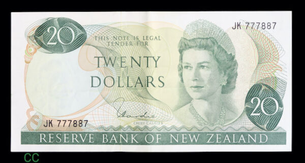 New zealand 20 dollars