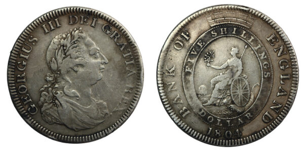 English dollar 1804