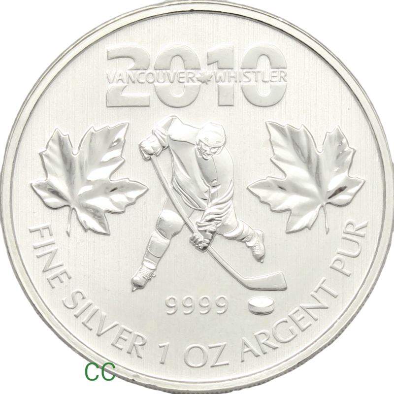 Canada five dollars 2010