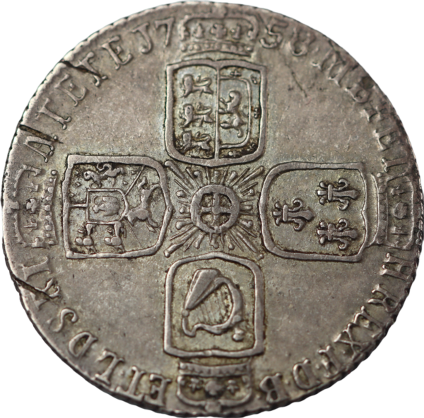 Sixpence 1758