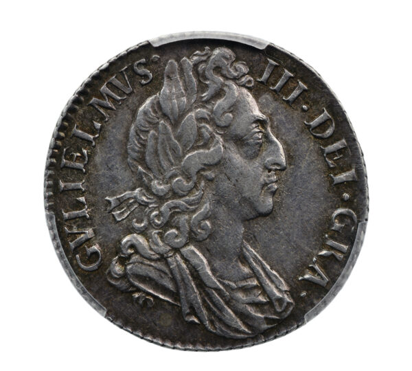 William third sixpence 1697